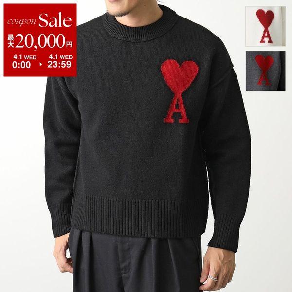 AMI Alexandre Mattiussi ami paris アミパリス ニット RED ADC