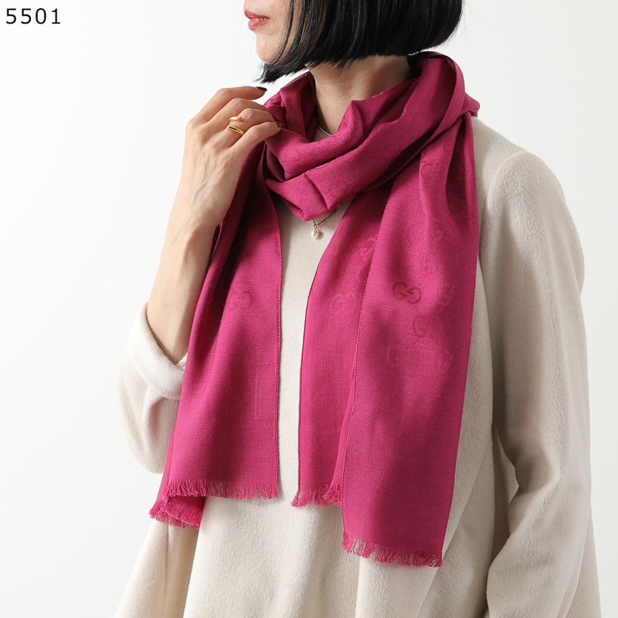 GUCCI（グッチ） ストール 165904 3G646 レディース スカーフ シルク混