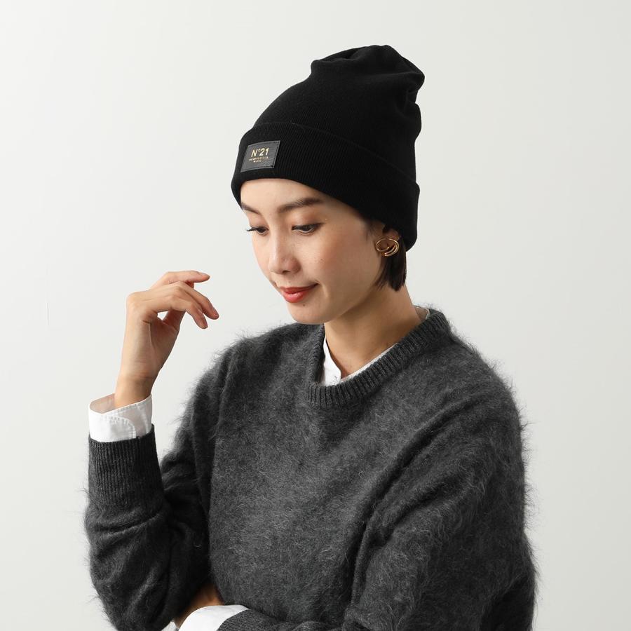 N°21（ヌメロヴェントゥーノ） ニット帽 N1M1 3041 7077 レディース