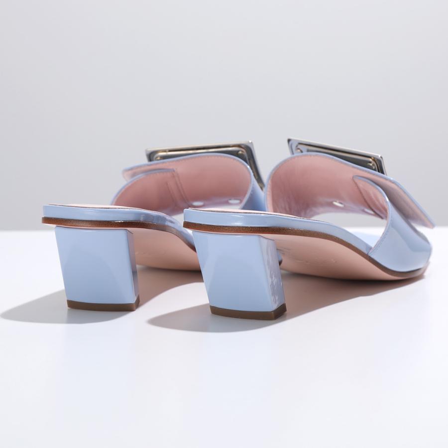 Roger Vivier（ロジェヴィヴィエ） ミュール LOVE METAL BUCKLE MULE