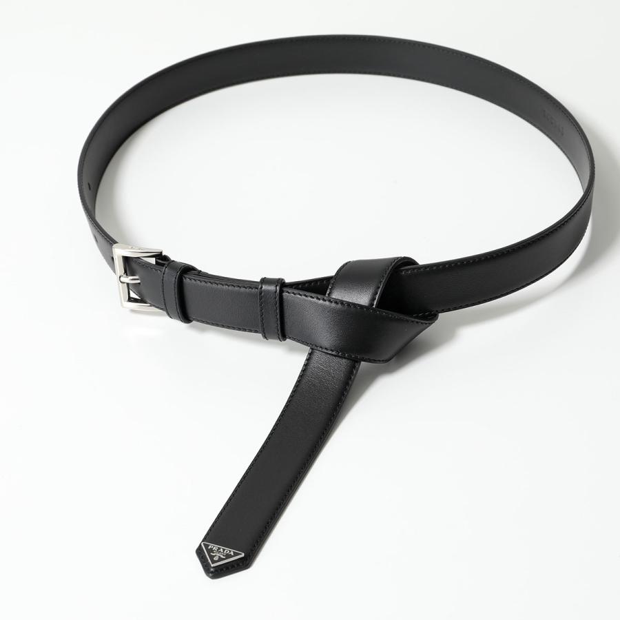 PRADA（プラダ） ベルト 1CC543 8NQ レディース レザー トライアングル