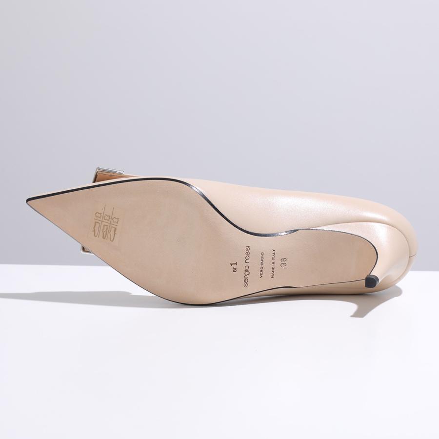 Sergio rossi（セルジオロッシ） ハイヒール 75mm sr1 075 シルバー