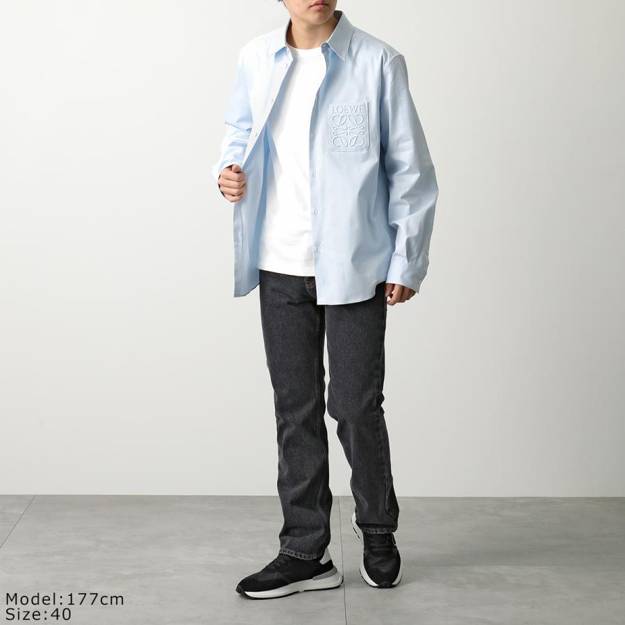 LOEWE（ロエベ） 長袖シャツ アナグラム デボス シャツ H526Y05WAD