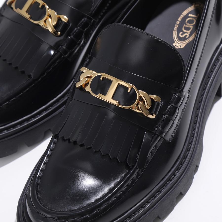 TOD'S（トッズ） TODS ローファー XXW08J0GF80SHA Tチェーン メタル