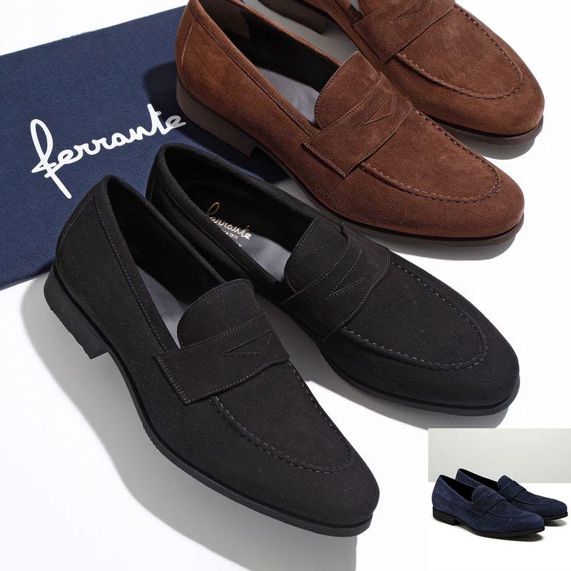 FERRANTE（フェランテ） ローファー ISEO CAMOSCIO GUM LIGHT イセオ