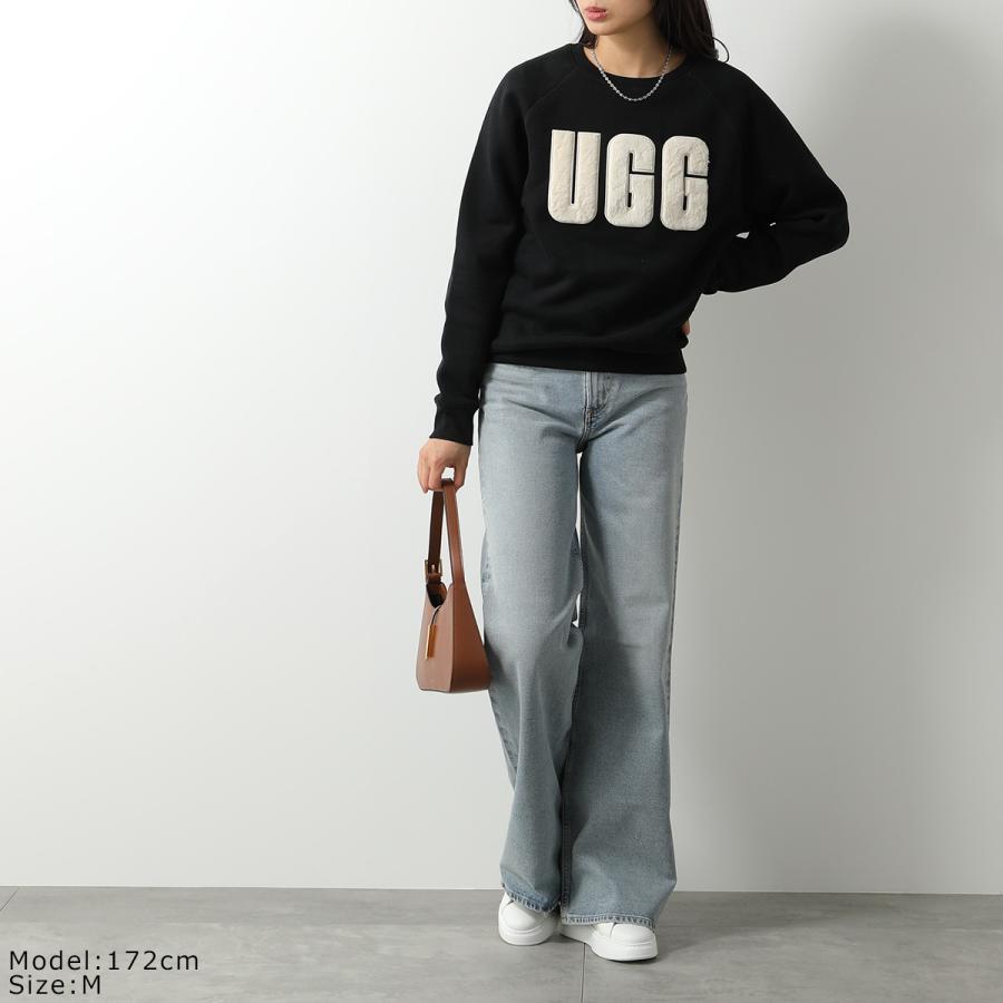 UGG（アグ） トレーナー Madeline Fuzzy Logo Crewneck マドリン