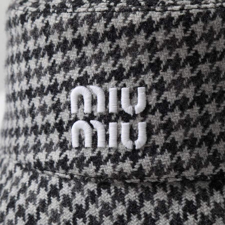 miu miu（ミュウミュウ） バケットハット 5HC196 2F87 レディース