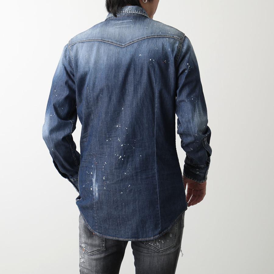 DSQUARED2（ディースクエアード） デニムシャツ S71DM0622 S30341