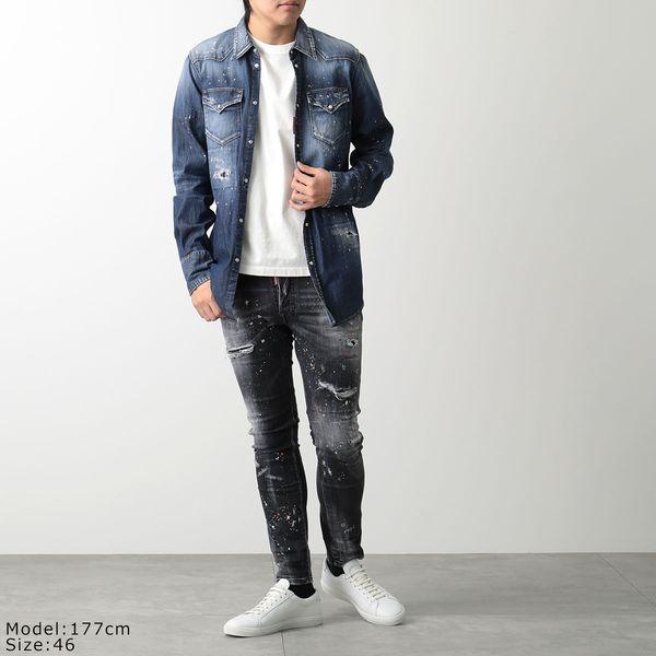 DSQUARED2（ディースクエアード） デニムシャツ S71DM0622 S30341