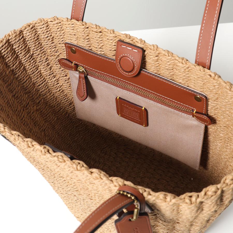 COACH（コーチ） かごバッグ SM STRAW TOTE CQ785 レディース スモール