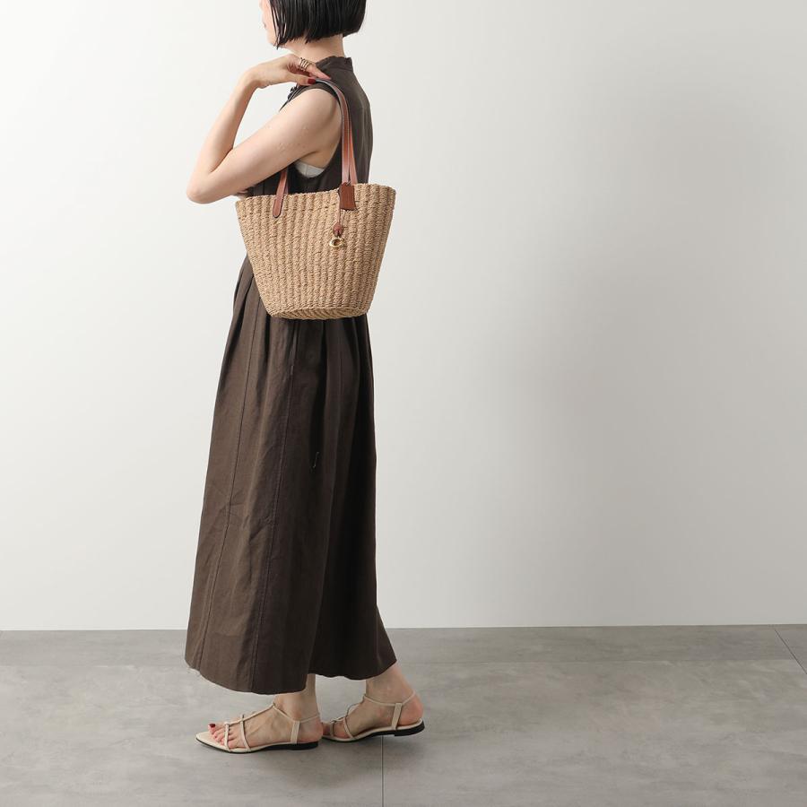 COACH（コーチ） かごバッグ SM STRAW TOTE CQ785 レディース スモール