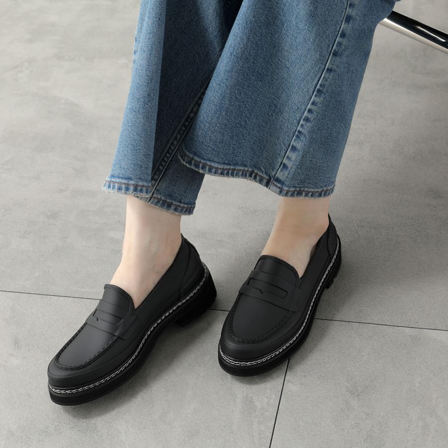 HUNTER（ハンター） レインローファー WOMEN REF STITCH PENNY LOAFER