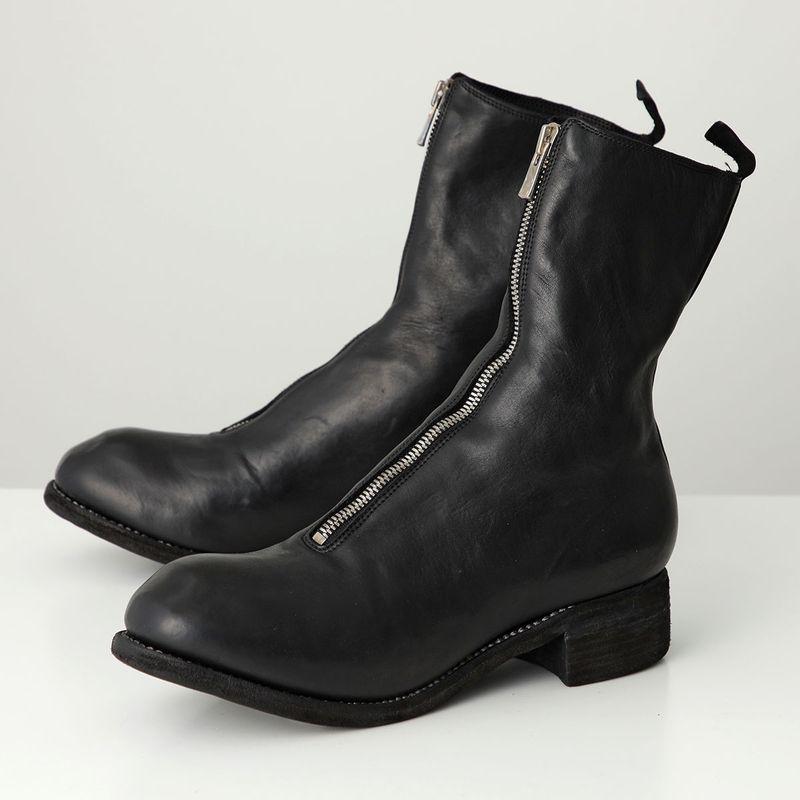 GUIDI（グイディ） フロントジップブーツ PL2 メンズ ホースレザー