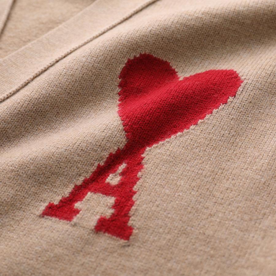 AMI Alexandre Mattiussi ami paris アミパリス カーディガン RED ADC