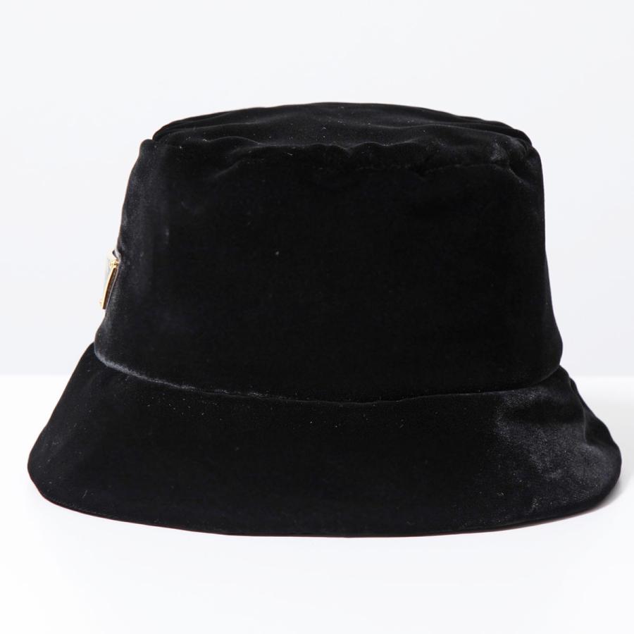 PRADA（プラダ） バケットハット 1HC137 068 レディース ベルベット