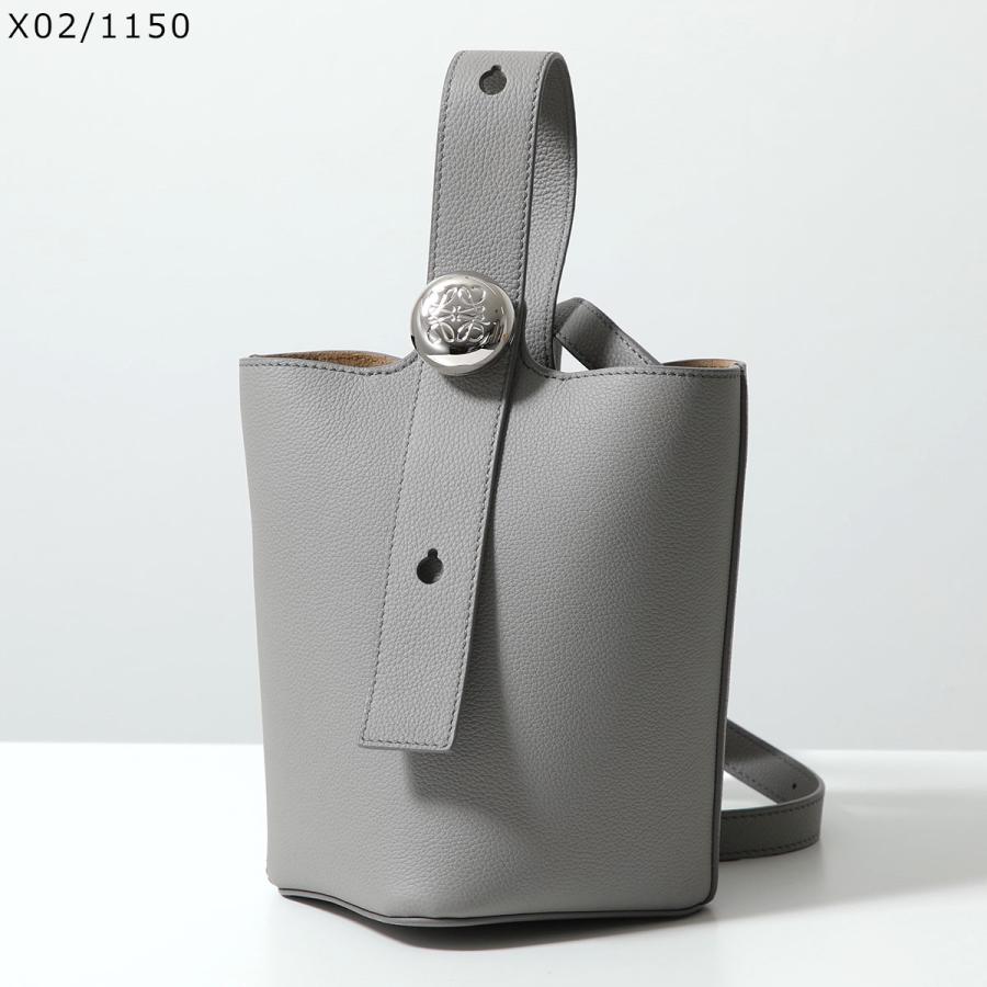 LOEWE（ロエベ） ハンドバッグ PEBBLE BUCKET MINI ペブル バケット