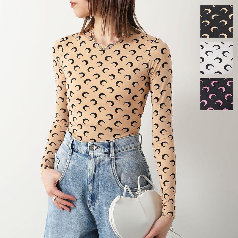 MARINE SERRE（マリーンセル） マリーン セル ロンT カットソー Moon