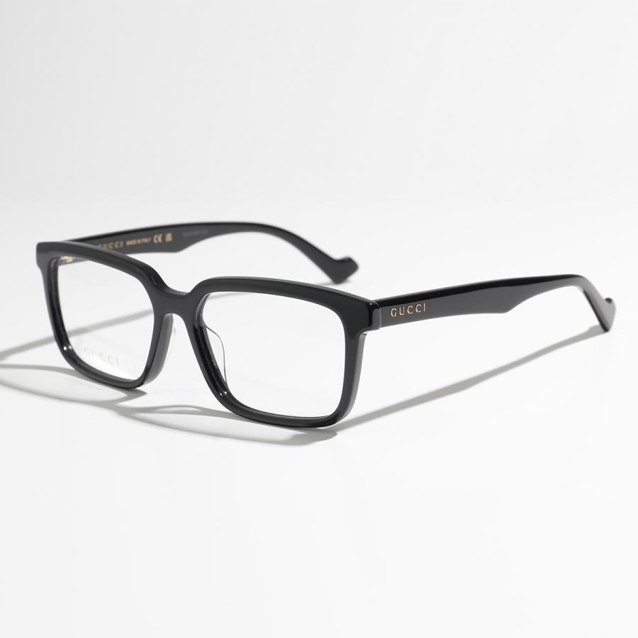 GUCCI（グッチ） メガネ GG0966OA メンズ スクエア型 めがね 眼鏡 ロゴ