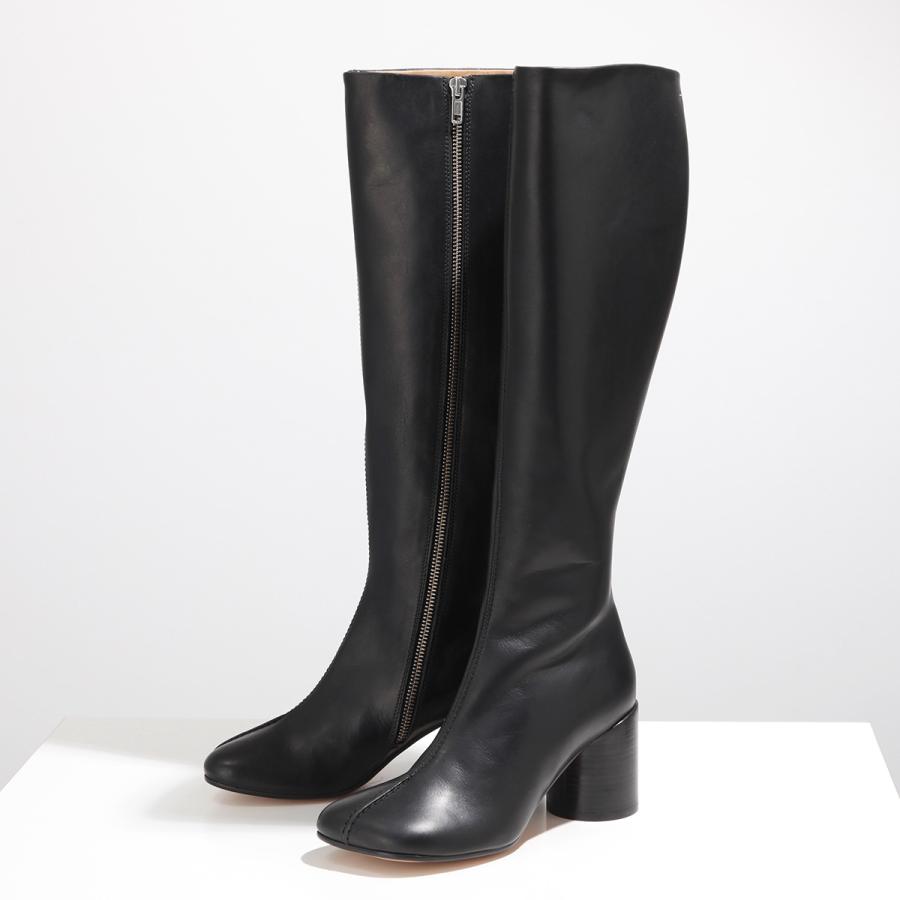 MM6 エムエムシックス メゾンマルジェラ ロングブーツ Stitch-out