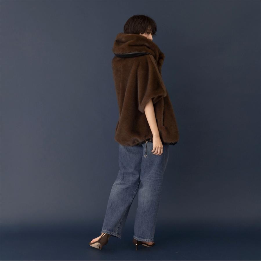 Eimee Law（エイミーロウ） ミンクライクファーケープ 83830E