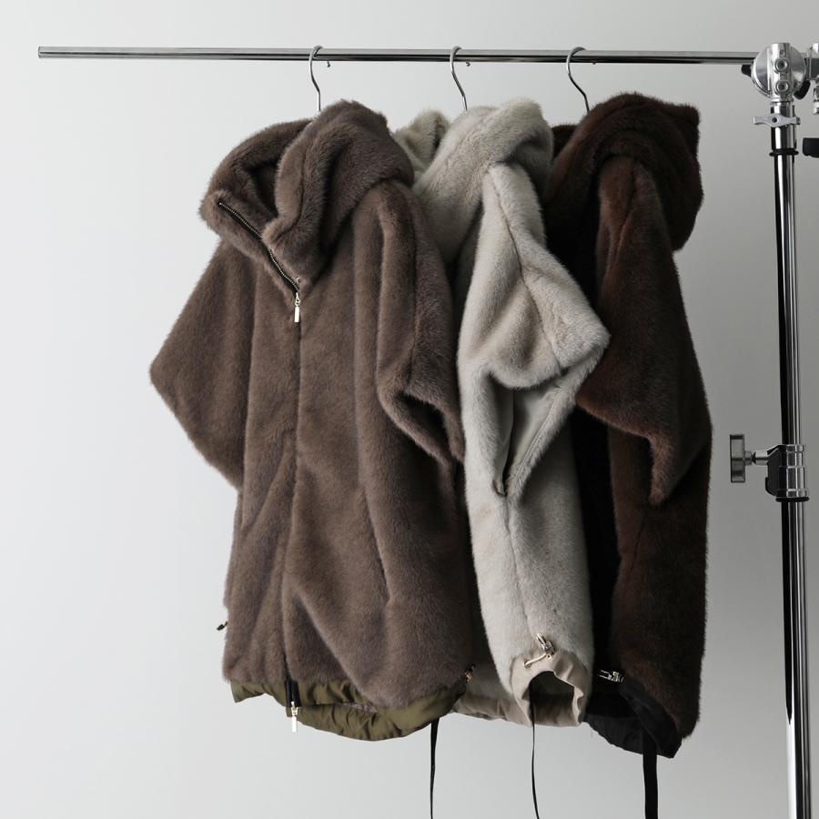 Eimee Law（エイミーロウ） ミンクライクファーケープ 83830E