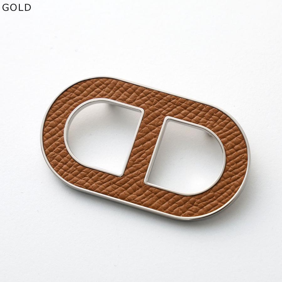 HERMES（エルメス） ブローチ シェーヌダンクル CHAINE D'ANCLE