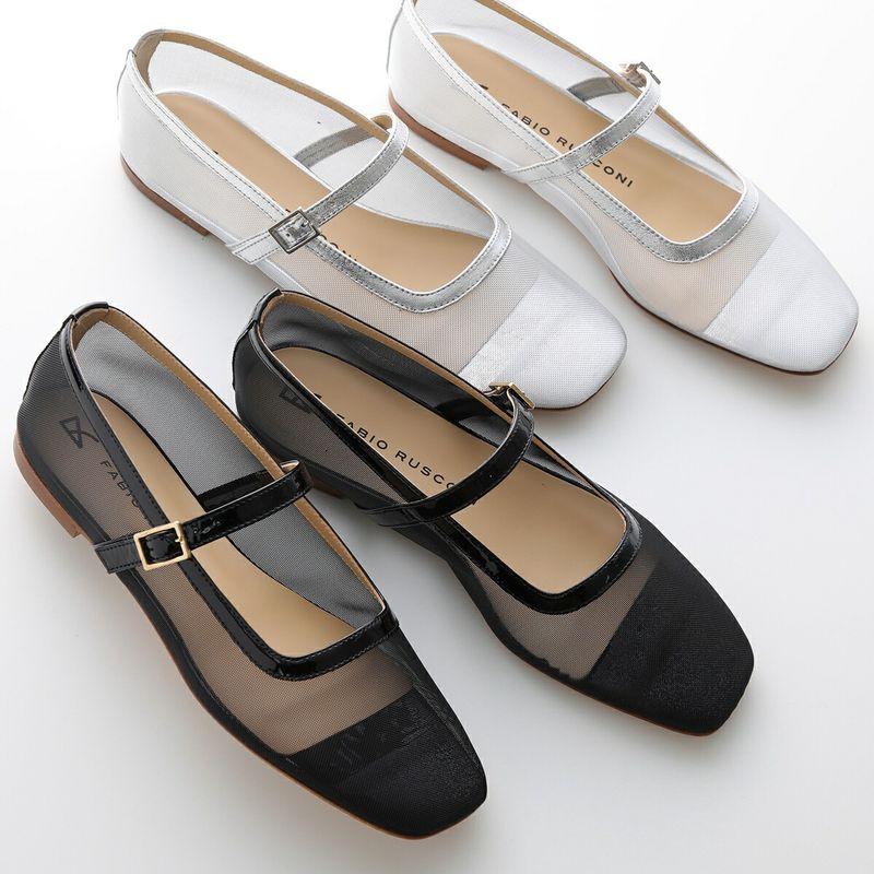 FABIO RUSCONI（ファビオルスコーニ） バレエシューズ ELENA