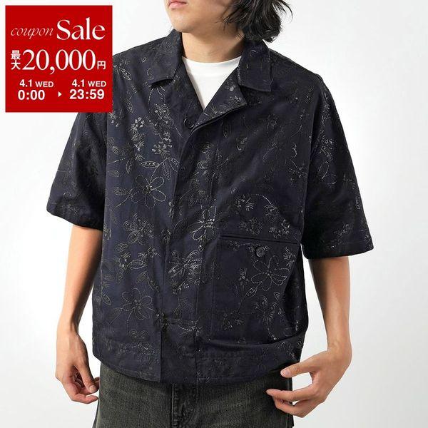 HERMES（エルメス） 半袖シャツ Fleurs technique short-sleeve