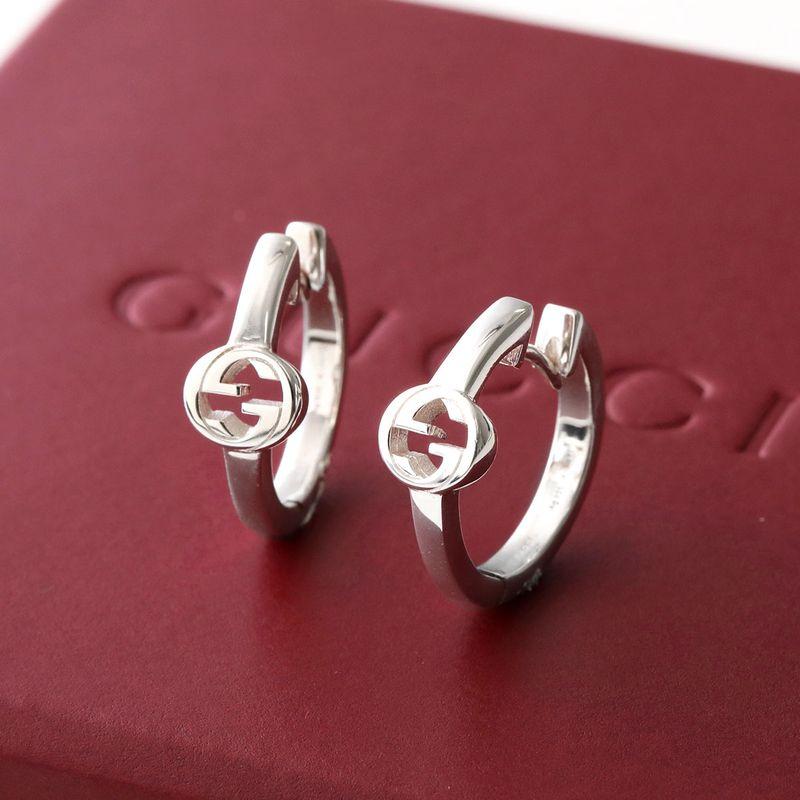 GUCCI（グッチ） ピアス INTERLOCKING インターロッキング 796323