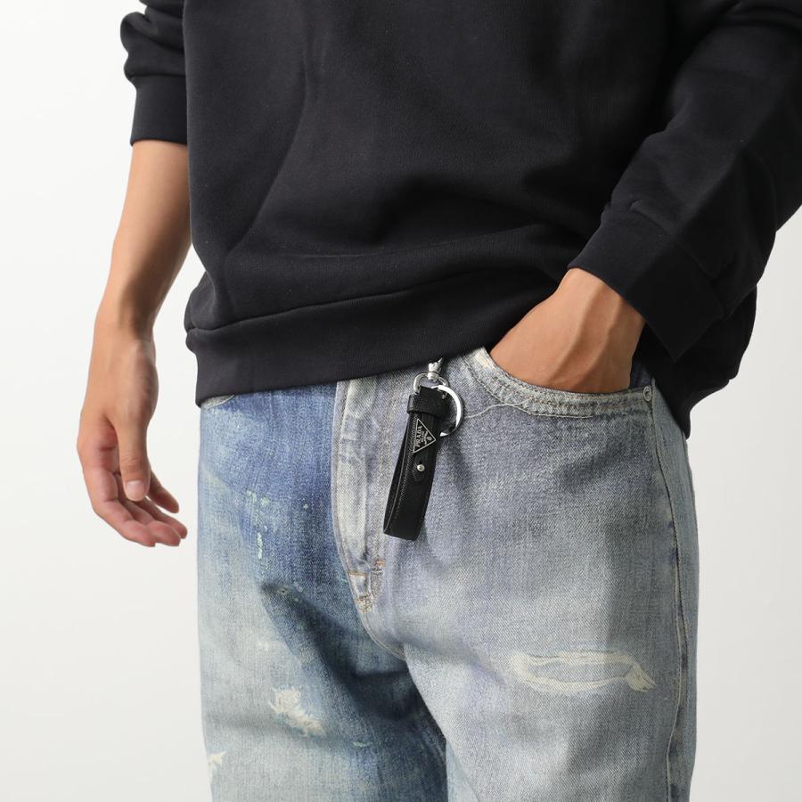 PRADA（プラダ） キーリング PORTACHIAVI PELLE 2PP68T 053 メンズ