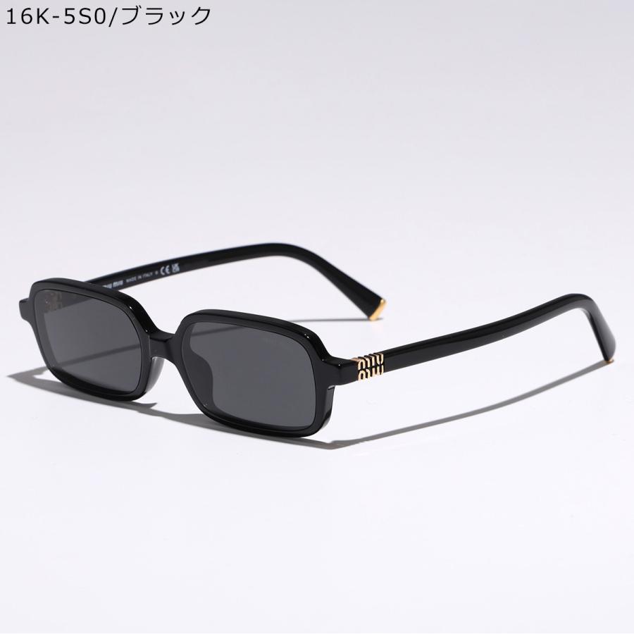 miu miu（ミュウミュウ） サングラス SMU 11Z レディース スクエア型