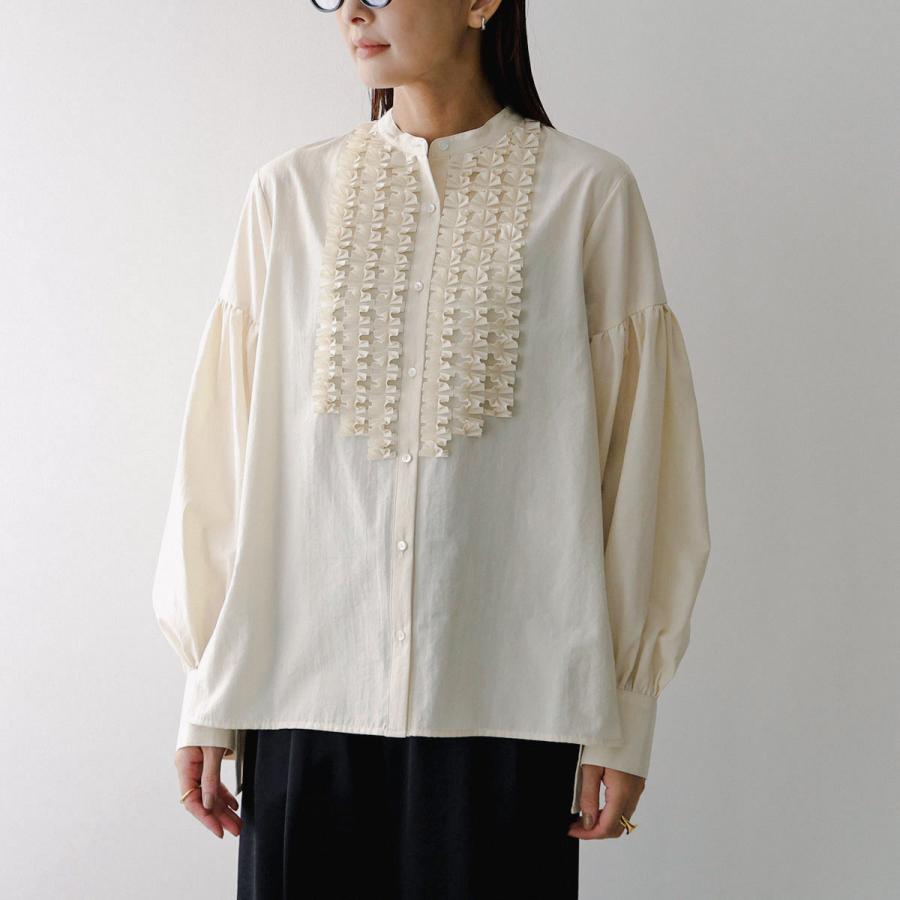Marilyn Moon（マリリンムーン） ブラウス modern tuck frill blouse