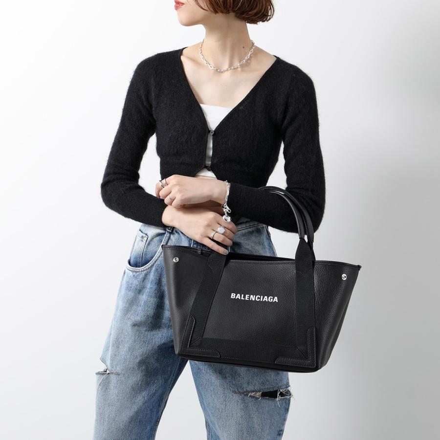 週末お値下】バレンシアガ ネイビー カバス S スモール トートバッグ