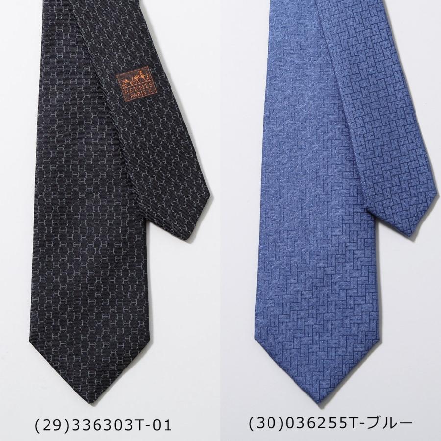 HERMES（エルメス） ネクタイ TIE メンズ フランス製 シルク H柄