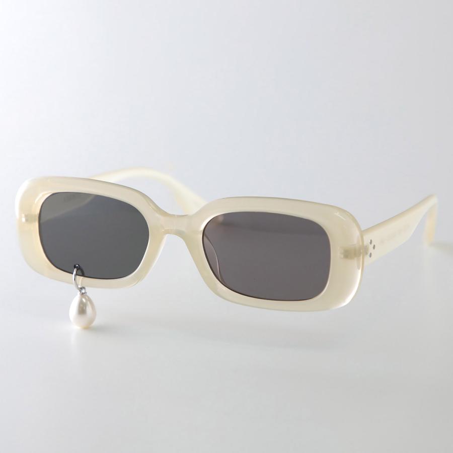 KIMHEKIM キムヘキム サングラス PEARL TEAR SQUARE SUNGLASSES PS25