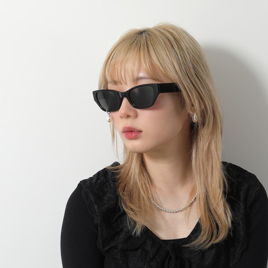 KIMHEKIM キムヘキム サングラス PEARL TEAR CAT-EYE SUNGLASSES KHK
