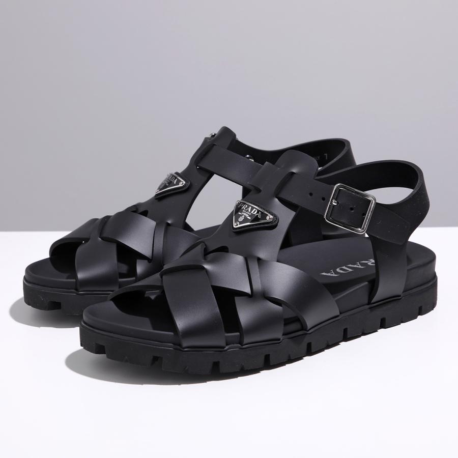PRADA（プラダ） クロスサンダル 2X3118 3LKK メンズ トライアングル