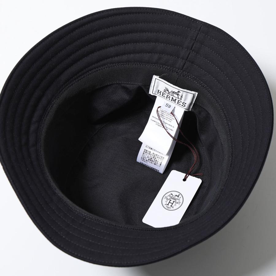 HERMES（エルメス） バケットハット フレッド Hストライプ FRED H