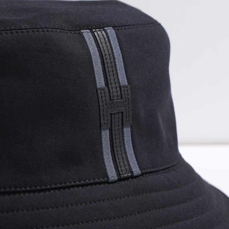 HERMES（エルメス） バケットハット フレッド Hストライプ FRED H