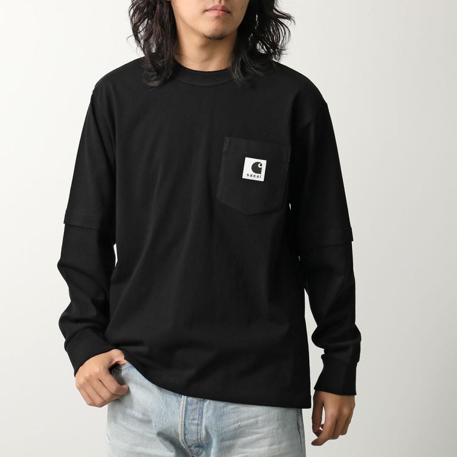 sacai（サカイ） × Carhartt WIP カーハート コラボ 長袖 Tシャツ