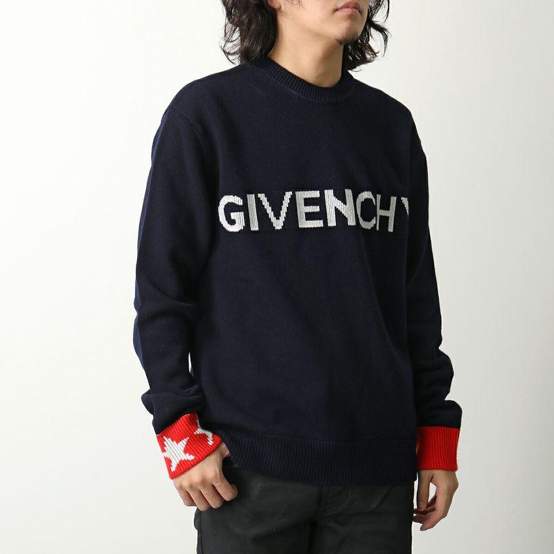 GIVENCHY（ジバンシィ） セーター BM90QP4YH4 メンズ ロゴ ジャガード