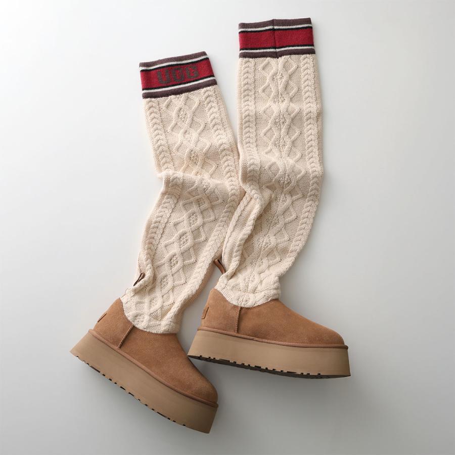 UGG（アグ） ロングブーツ W CLASSIC SWEATER LETTER TALL クラシック