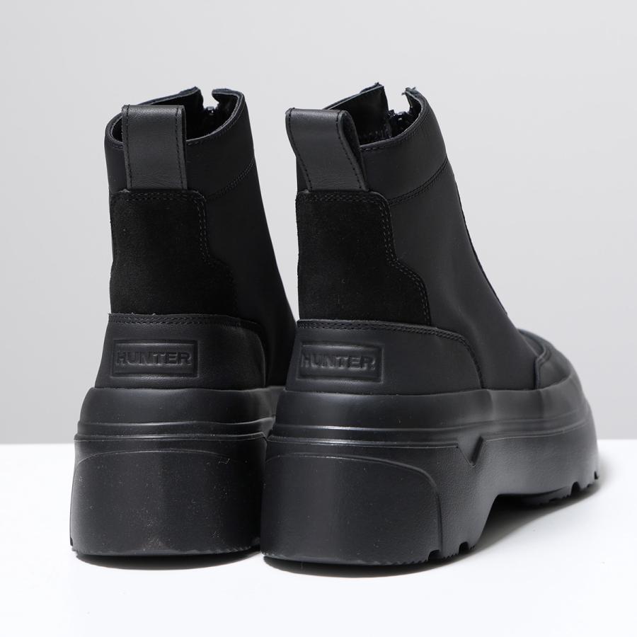 HUNTER（ハンター） レインブーツ EXPLORER ANKLE ZIP FLATFORM