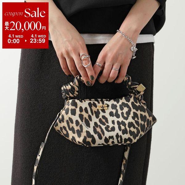 GANNI（ガニー） ハンドバッグ Bou Mini Grained Printed B2100063