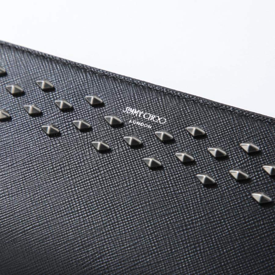 JIMMY CHOO（ジミーチュウ） ラウンドファスナー長財布 PHELIX/U TLJ