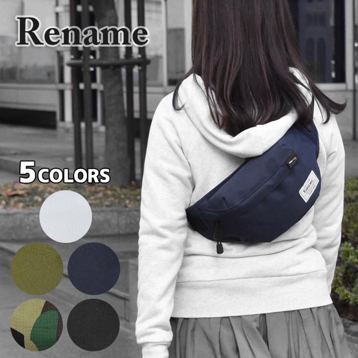 ボディバッグ ボディーバッグ レディース おしゃれ Rename コーデュラ