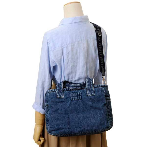 miu miu（ミュウミュウ） トートバッグ レディース 5BG236 2DP1 F0008