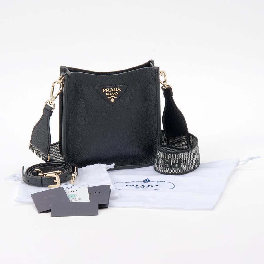 PRADA（プラダ） ショルダーバッグ レディース ブラック 1BH191 2DKV
