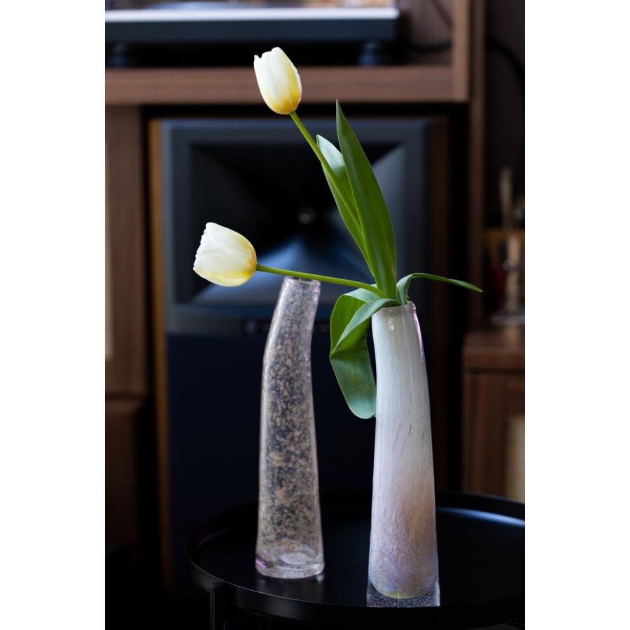 HenryDean ヘンリーディーン グラスL ビジュー ガラス花瓶 花器 : S