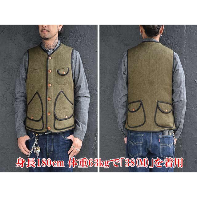 FREE WHEELERS/フリーホイーラーズ】2023FW「Hunting Vest”Bridgeport